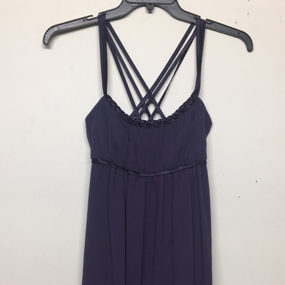 David’s Bridal Purple Lapis Bridesmaids Dress - Picture 3 of 9